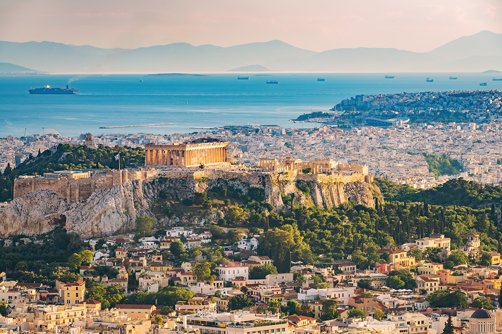 Panoramique d'Athènes